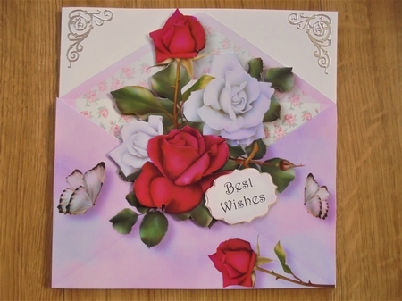 Envelope Of Flowers Bumper Kit by Valerie ODonnell