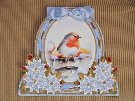 Blue Robin Modern Special Large Oval Card Mini Kit by Valerie ODonnell