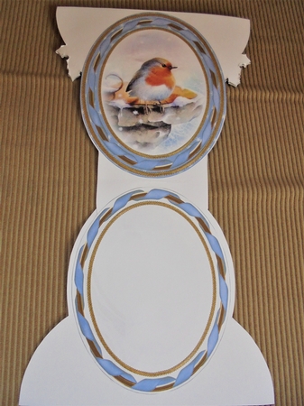 Blue Robin Modern Special Large Oval Card Mini Kit by Valerie ODonnell