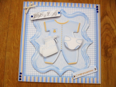 New baby Boy  MiniKit by Valerie ODonnell