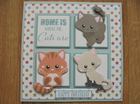 HOME IS WHERE THE CATS ARE by Valerie ODonnell