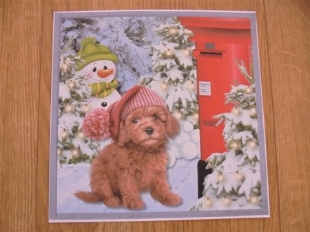 Waiting for Santa Paws by Valerie ODonnell