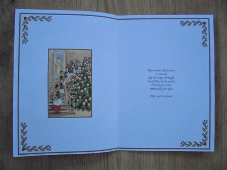 Christmas Carols Insert by Valerie ODonnell