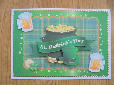 St Patricks Day card 2 by Valerie ODonnell