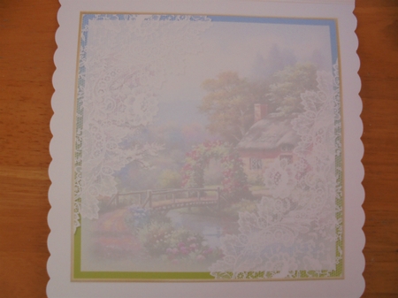 Summer Cottage Open Book by Valerie ODonnell