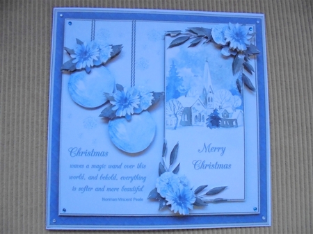 Blue Christmas Mini Kit by Valerie ODonnell