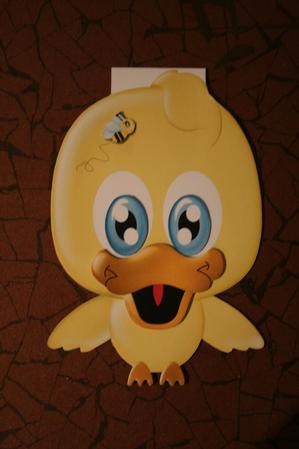 Duck Flip-up Card by Valerie Potts
