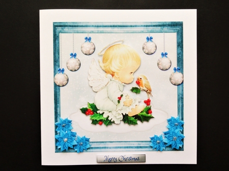 Angel Christmas 1 by Valerie Spowart