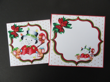 7x7 Christmas Cuties mini kit 8 by Valerie Spowart