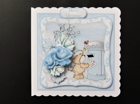 Letter to Santa - Decoupage Card Mini Kit by Valerie Spowart