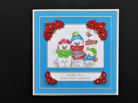 Wishing You A Beary Merry Christmas by Valerie Spowart