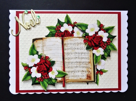 Christmas Roses Music Book by Valerie Spowart