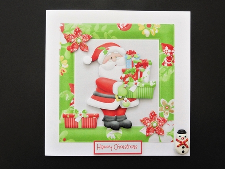 Santa brings gifts by Valerie Spowart