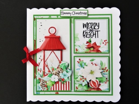 Lantern merry and bright by Valerie Spowart