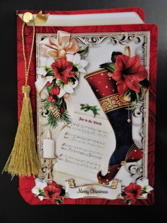 Christmas Book 2 - 5x7 Shaped Mini Page Kit by Valerie Spowart