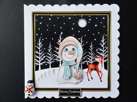 Frosty and Rudolf by Valerie Spowart