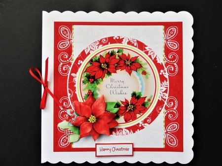 Red Poinsettia by Valerie Spowart