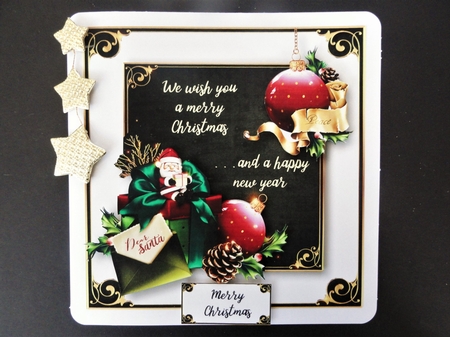 Red White & Black Christmas Bumper Kit by Valerie Spowart