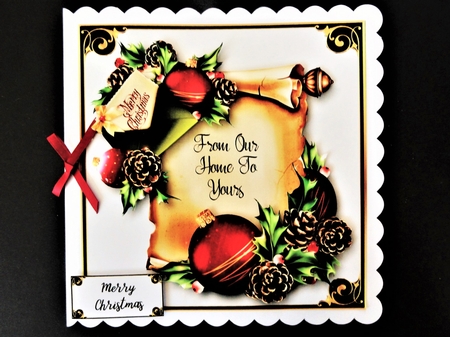Red White & Black Christmas Bumper Kit by Valerie Spowart