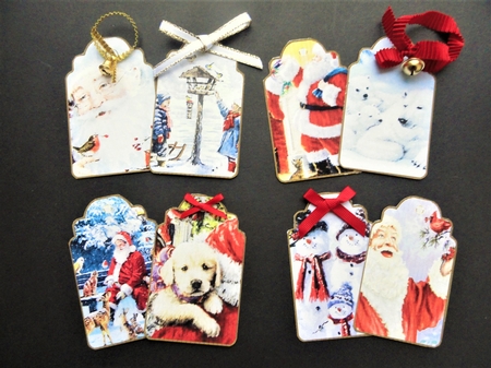 Christmas Gift Tags 5 by Valerie Spowart