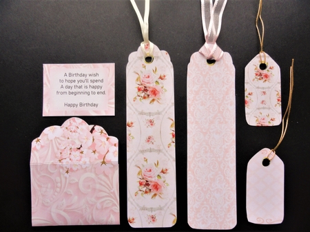 Tags Galore & Envelope with insert - Set 8 by Valerie Spowart