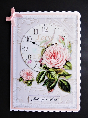 Vintage Roses A5 by Valerie Spowart