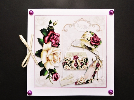 Rose Fashion Accessories Mini Page Kit by Valerie Spowart