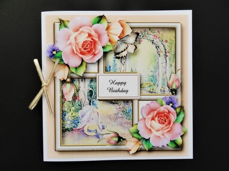 Roses Of Peachy Pink by Valerie Spowart