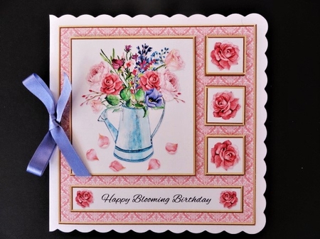 Lovely Watercolor Roses (Rose Pink) by Valerie Spowart