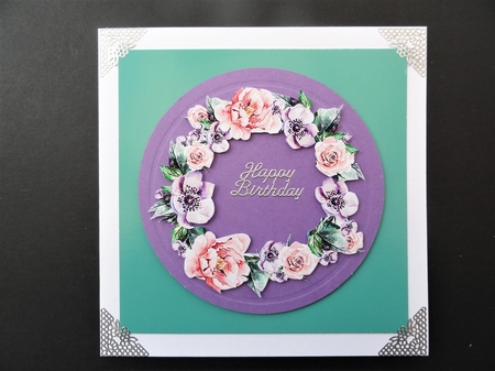 FLORAL WREATHS DECOUPAGE by Valerie Spowart