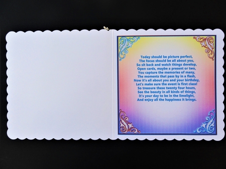 The Female Photographer Verse Insert by Valerie Spowart