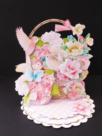 Spread Your Wings & Delicate Roses Triple Easel Card Value Kit by Valerie Spowart