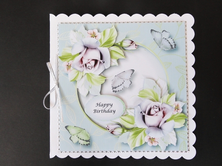 Pastel Spring Roses Bumper Kit by Valerie Spowart