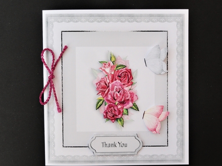 cute birthday card with flowers by Valerie Spowart