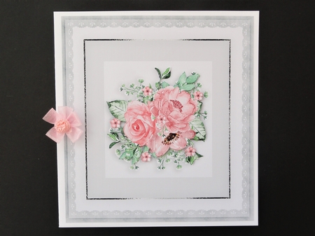 cute birthday card with flowers by Valerie Spowart