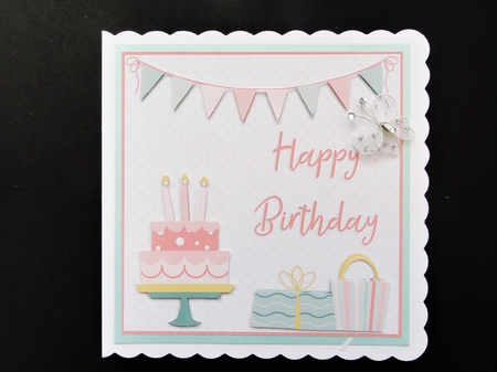 Card Topper - Happy Birthday by Valerie Spowart