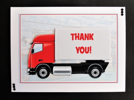 THANK YOU TRUCK 4 by Valerie Spowart