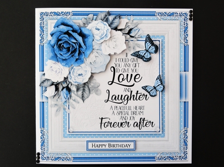 Floral Rose Bumper Card Kit by Valerie Spowart