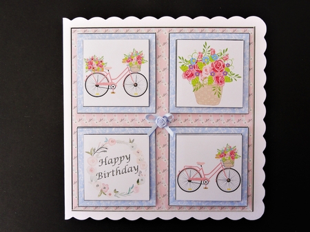 Bicycles and Flowers by Valerie Spowart