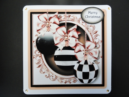 Coco Chanel Blush Christmas Trio by Valerie Spowart