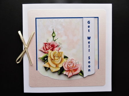 Peach & Yellow Roses by Valerie Spowart