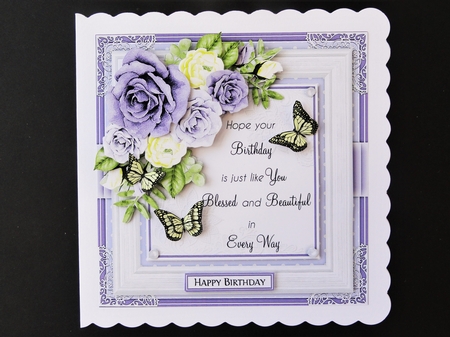 Floral Rose Bumper Card Kit4 by Valerie Spowart