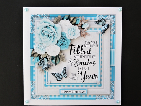 Floral Rose Bumper Card Kit4 by Valerie Spowart