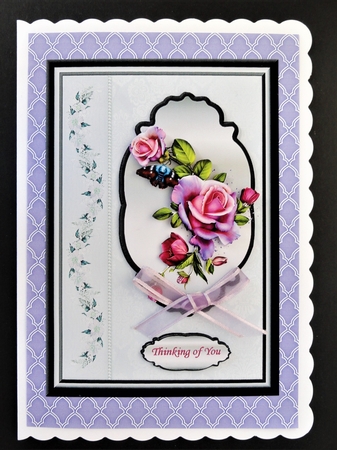 Framed Romantic Rose by Valerie Spowart