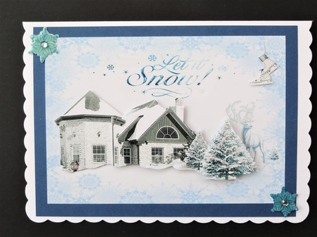 Christmas scene by Valerie Spowart