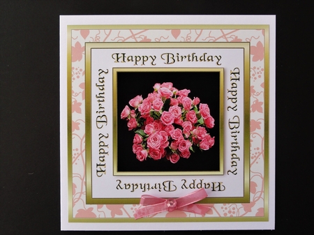 SC Pink Rose bouquet by Valerie Spowart