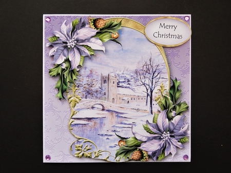 Arched Winter Scene Bumper Kit 1 by Valerie Spowart