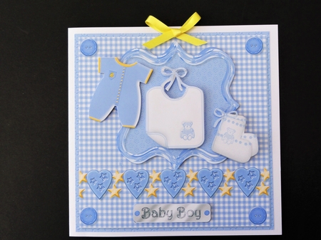 New Baby Boy Mini Kit by Valerie Spowart