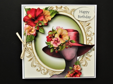Garden Party Hibiscus Berries by Valerie Spowart