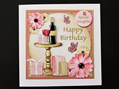 Pretty in Pink - Happy Birthday #4 by Valerie Spowart